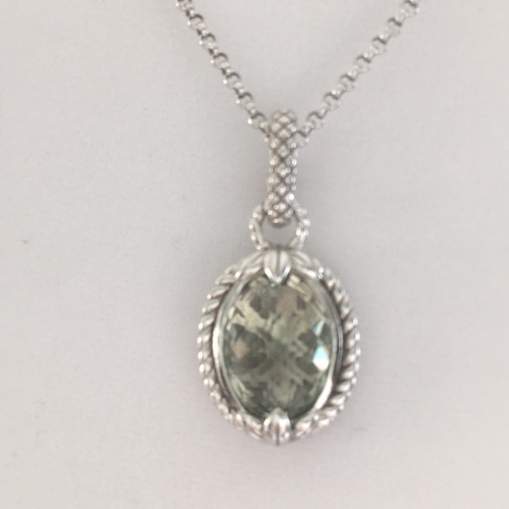 Judith Ripka Mint Quartz Lotus Enhancer